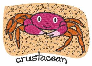 Picture of Crustacean Machine Embroidery Design