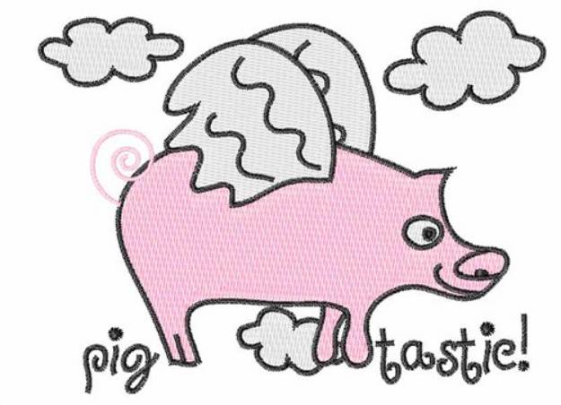 Picture of Pig Tastic! Machine Embroidery Design