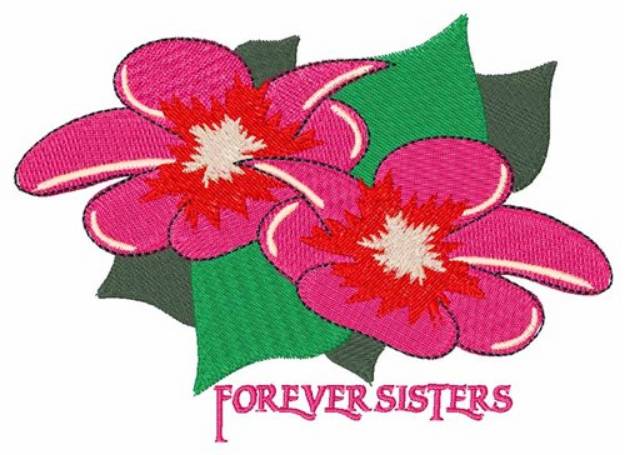 Picture of Forever Sisters Machine Embroidery Design
