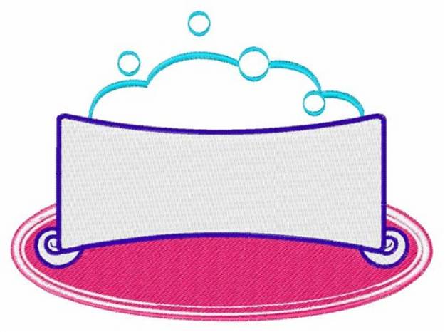 Picture of Bubble Bath Machine Embroidery Design