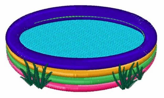 Picture of Kiddie Pool Machine Embroidery Design