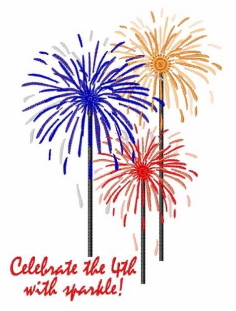 Picture of Celebrate With Sparkle Machine Embroidery Design