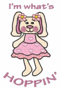 Picture of Im Whats Hoppin Machine Embroidery Design