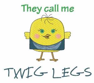 Picture of Twig Legs Machine Embroidery Design