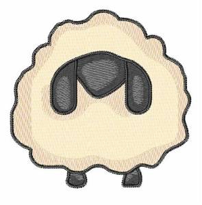 Picture of Fluffy Sheep Machine Embroidery Design