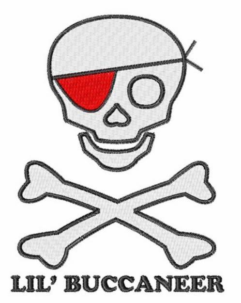 Picture of Lil Buccaneer Machine Embroidery Design