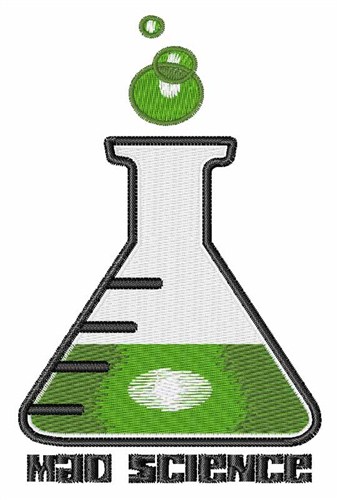 Mad Science Machine Embroidery Design