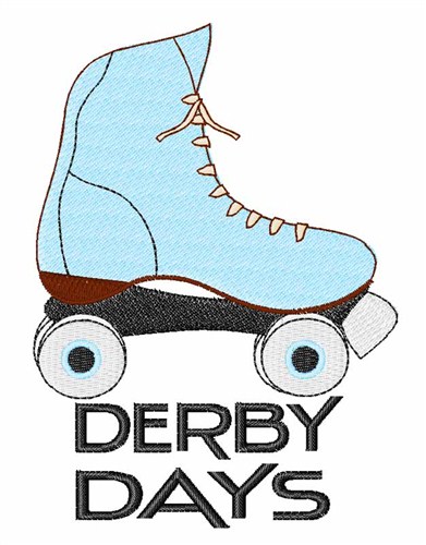 Derby Days Machine Embroidery Design