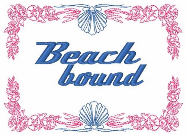 Picture of Beach Bound Machine Embroidery Design
