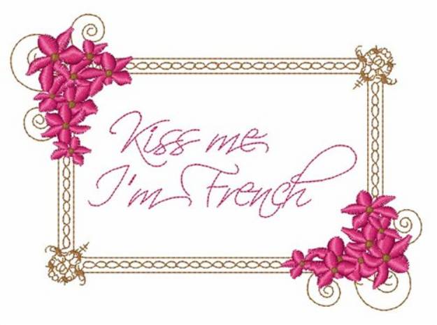 Picture of Im French Machine Embroidery Design