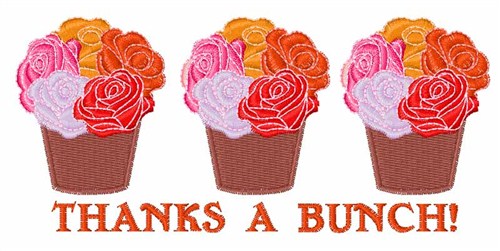 Thanks a Bunch! Machine Embroidery Design