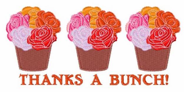 Picture of Thanks a Bunch! Machine Embroidery Design