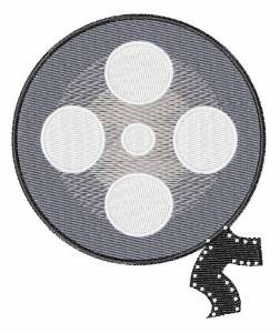 Picture of Film Reel Machine Embroidery Design
