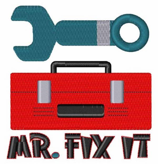 Picture of Mr. Fix It Machine Embroidery Design