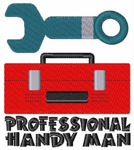 Picture of Professional Handy Man Machine Embroidery Design