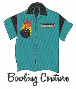 Picture of Bowling Couture Machine Embroidery Design