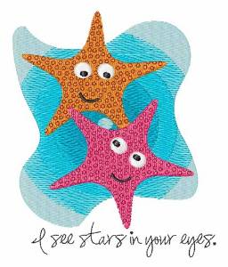 Picture of I See Stars Machine Embroidery Design