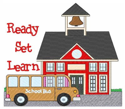 Ready Set Learn Machine Embroidery Design
