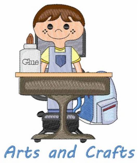 Picture of Arts and Crafts Machine Embroidery Design