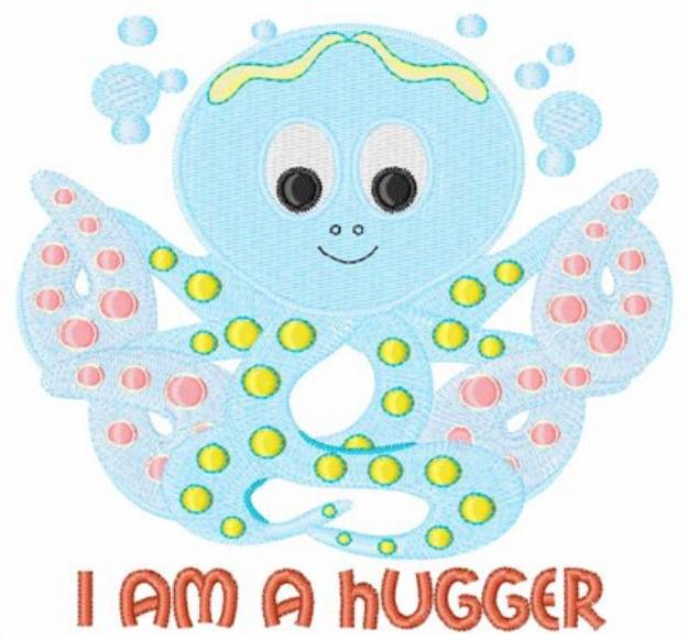 Picture of Im A Hugger Machine Embroidery Design