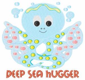 Picture of Deep Sea Hugger Machine Embroidery Design