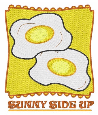Sunny Side Up Machine Embroidery Design