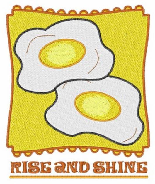 Picture of Rise and Shine Machine Embroidery Design
