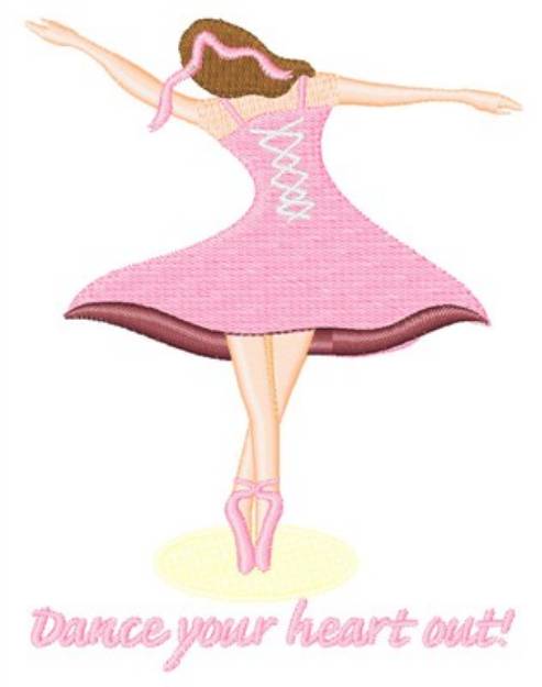 Picture of Dance Your Heart Machine Embroidery Design