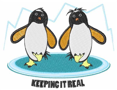 Keeping it Real Machine Embroidery Design
