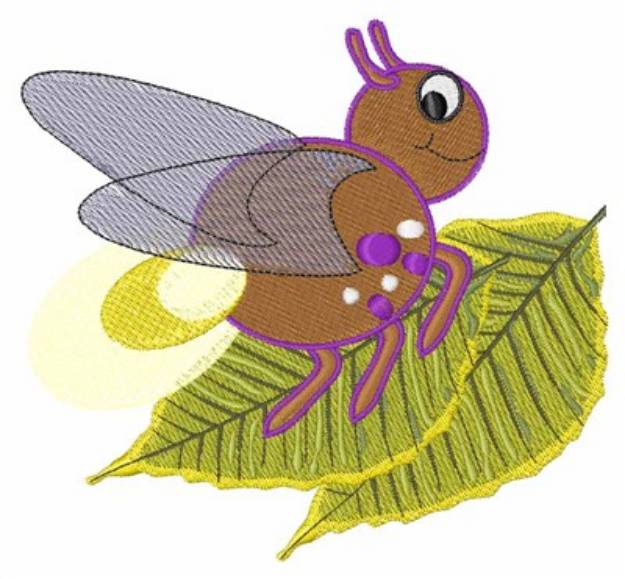 Picture of Lightning Bug Machine Embroidery Design
