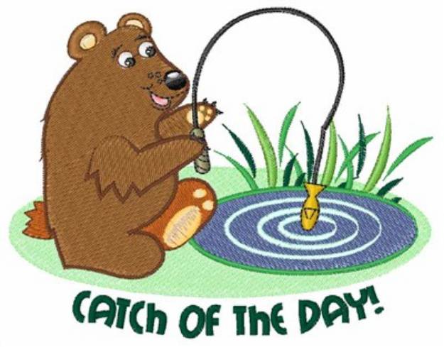 Picture of Catch of the Day Machine Embroidery Design