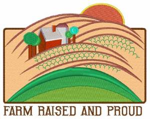 Picture of Farm Raised Machine Embroidery Design