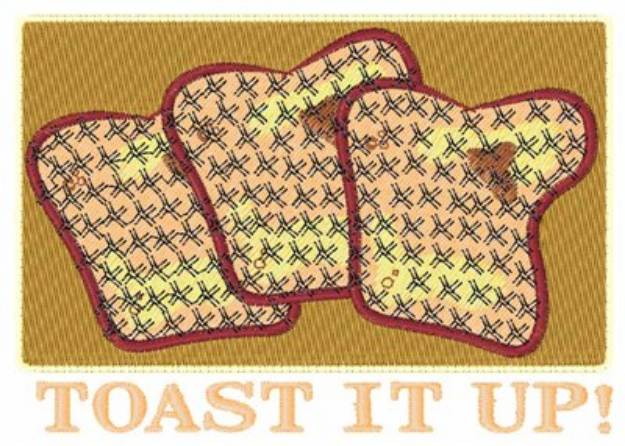 Picture of Toast it Up Machine Embroidery Design