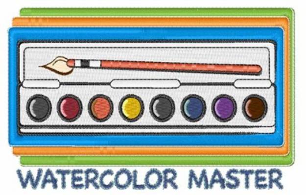 Picture of Watercolor Master Machine Embroidery Design