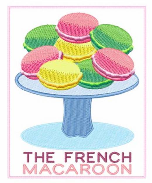 Picture of The French Macaroon Machine Embroidery Design