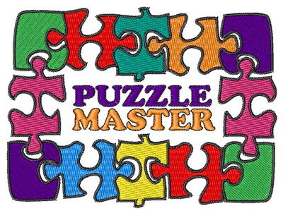 Puzzle Master Machine Embroidery Design