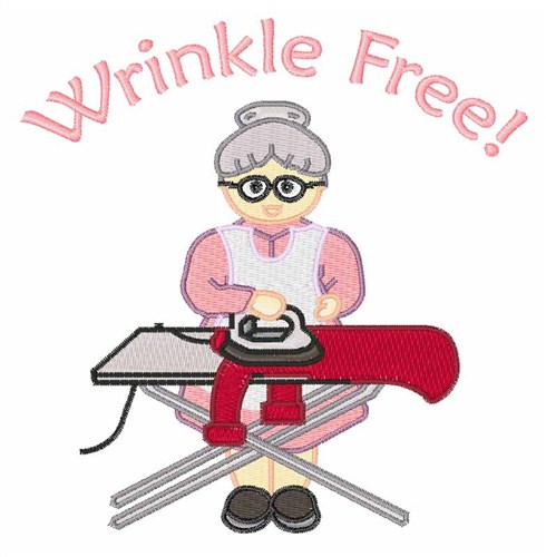 Wrinkle Free Machine Embroidery Design