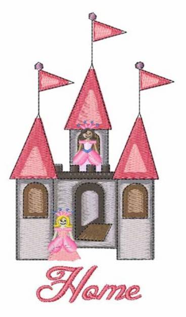Picture of Princess Home Machine Embroidery Design
