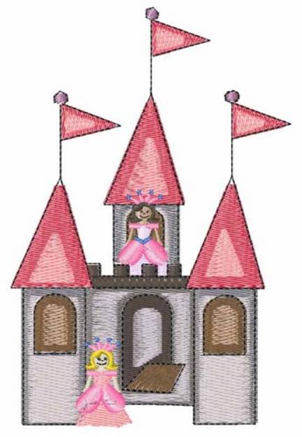 Picture of Princess Palace Machine Embroidery Design