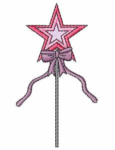Picture of Magic Wand Machine Embroidery Design