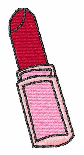 Lipstick Tube Machine Embroidery Design