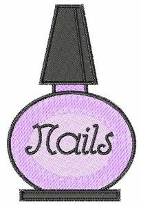 Picture of Nail Polish Machine Embroidery Design