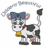 Picture of Beautiful Cow Machine Embroidery Design