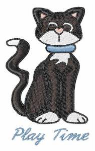 Picture of Play Time Cat Machine Embroidery Design