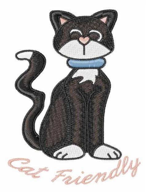 Picture of Cat Friendly Machine Embroidery Design