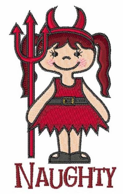 Picture of Naughty Devil Machine Embroidery Design