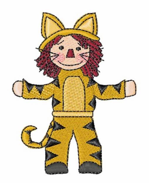 Picture of Doll Cat Costume Machine Embroidery Design