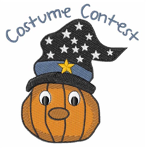 Pumpkin Contest Machine Embroidery Design