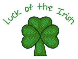 Picture of Luck of the Irish Machine Embroidery Design