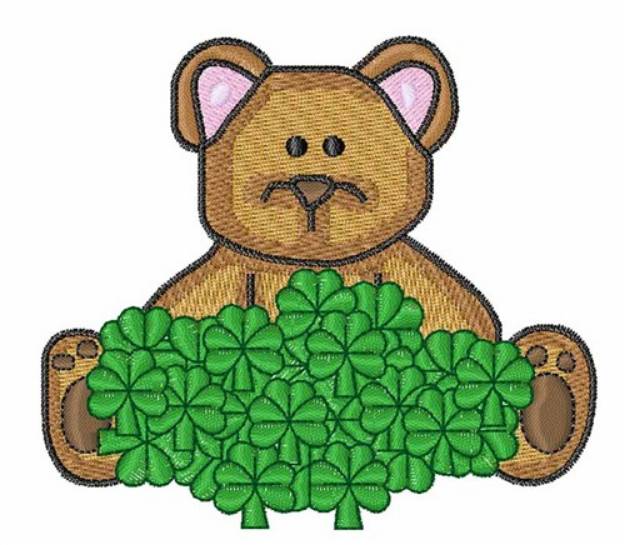 Picture of Clover Bear Machine Embroidery Design